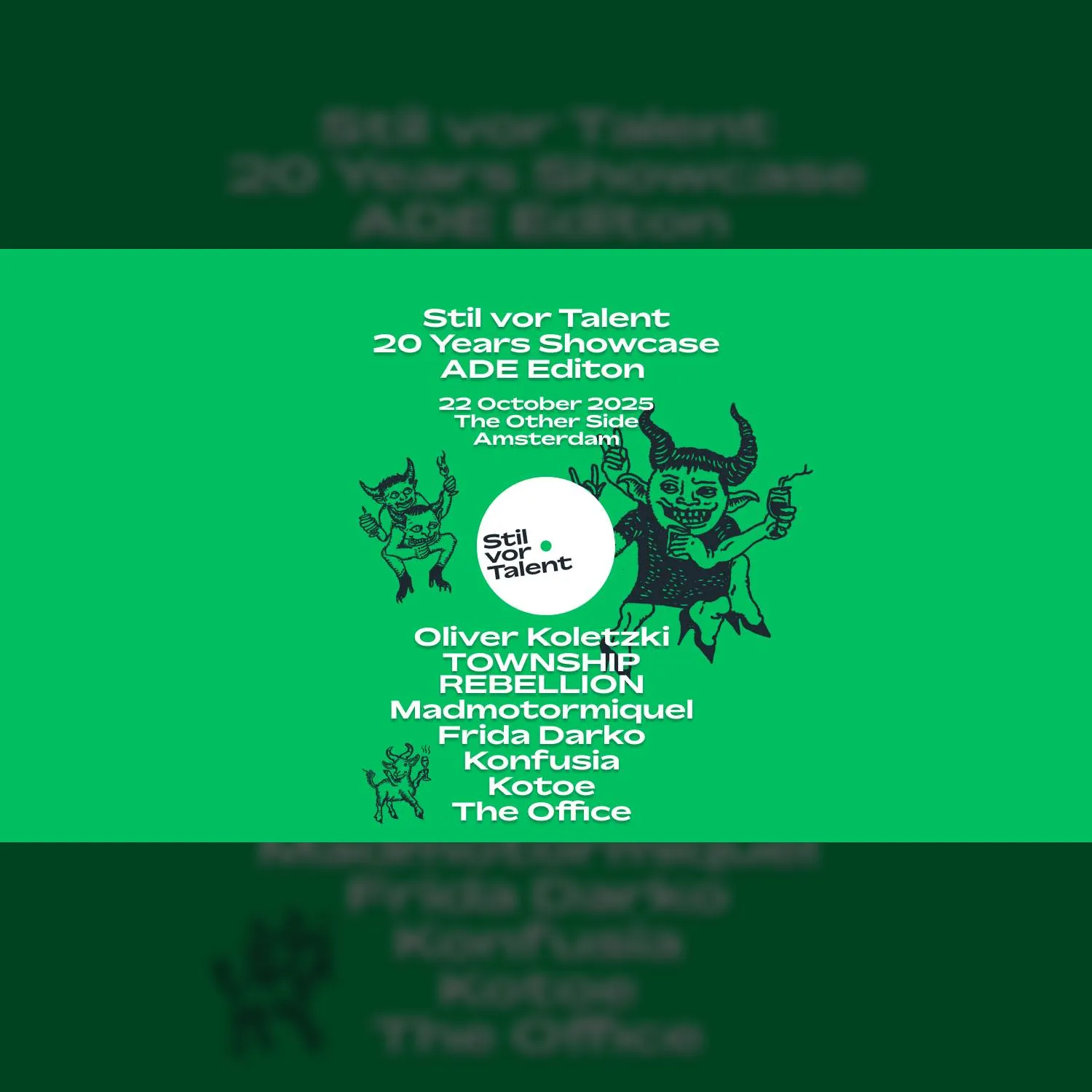 20 Years Stil vor Talent x ADE